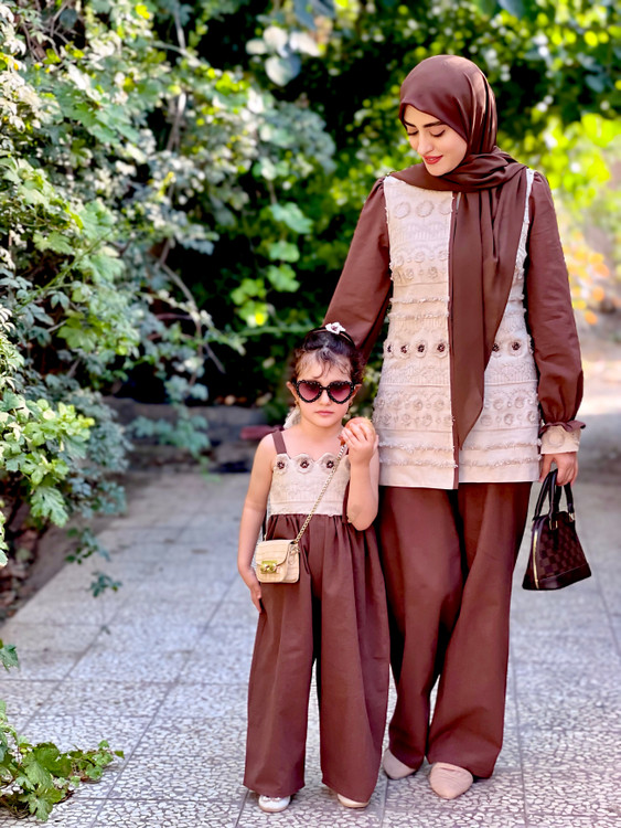 لینن قهوه ای